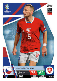 Vladimir Coufal Czech Republic Topps Match Attax EURO 2024 #CZE2